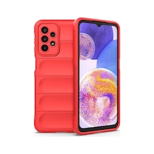 Galaxy A23 4g Kılıf Optimum Silikon - Kırmızı