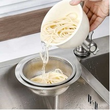 Ulzyvf Su Sepet Sepet Organizatör Mutfak Lavabo Lavabo Gümüş Gri Drenaj Drenaj - Ns Gri - Gümüş