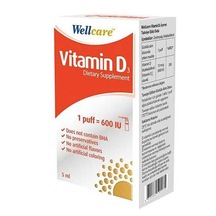 Wellcare Vitamin D3 600 Iu 5 Ml  Sprey