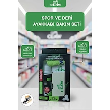 Sepet Pazarola 4'lü Set Spor Ve Deri Ayakkabı Bakım Seti Temizleme Köpüğü 150 Ml, Sünger, Mikrofiber Bez, Parlatıcı Sünger