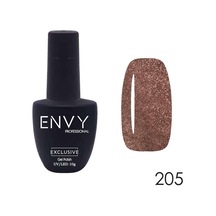 Envy Kalıcı Oje Exclusive Parlak Simli Kahve 10gr No:205
