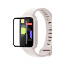 Xiaomi Redmi Band 3 Tam Kaplayan Nano Cam Ekran Koruyucu Siyah Redmi Band 3 İle Uyumlu Ekran Koruyucu - Siyah Çok Renkli