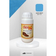 Derby Açık Mavi Süet & Nubuk Deri Boyası 250 Ml / Süet Nubuk Ayakkabı Boyası