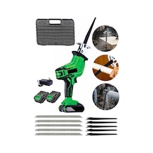 Moonshop Kömürsüz Bl Motor Et Kemik Ahşap Metal Yutong Kesme Tilki Kuyruğu Makinesi + 10 Bıçak Set