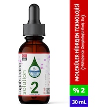 Lugol's %2 İyot Çözeltisi İyot Damla Cam Damlalıklı 30 ML