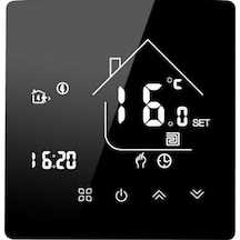 Vkemall WİFİ Akıllı Termostat Programlanabilir Elektrikli Yerden Isıtma Radyatör Termost