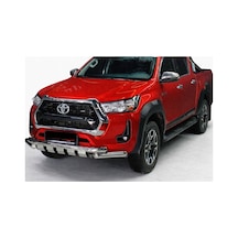 2015+toyota Hi Lux Ön Tampon Koruma Demi Ri Krom 76mm