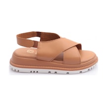 Dgn M-8 Kadin Sandalet Taba