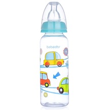 Bebedor B-24302 Desenli PP Biberon 250 ML Turkuaz