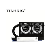 Xuweiwei Siyah Tsr232 Tıshrıc Rgb M2 Sabit Disk Sogutucu 2 Fan 7000rpm 1.6cfm 158mmh20 3 Pin
