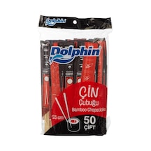 Dolphin Çin Yemek Çubuğu-chopsticks 23cm 50 Çift Çok Renkli