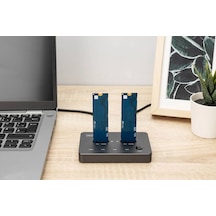 Dıgıtus Nvme Klonlama İstasyonu 2xm.2 Ssd Usb-c 10gbps Sata/nvme Hot-swap