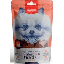 Wanpy FA-31 Oven Roasted Gerçek Somon Dilimleri Köpek Ödülü 100 G
