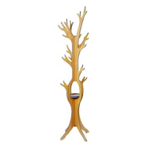 RealWood Ahşap Ayaklı Askılık Teak