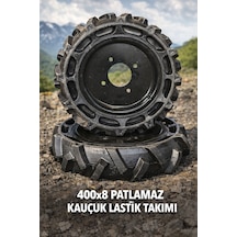 Dalaz Çapa Makinesi Uyumlu Dolgu,kauçuk Yeni Nesil Lastik 400x8