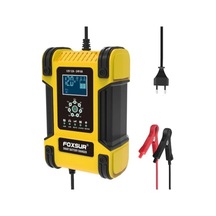 Qianfan Foxsur 12v 24v 12a Araç Pil Akü Şarj Cihazı 7 Aşamalı