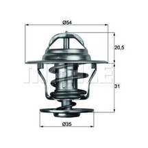Mahle-knecht-behr Tx1392d Termostat Volvo 850 960 C 70 I S 40 I S 60 I S 60 I Awd S 70 S 80 I S 80 I Awd S 90 V 40 I V 70 I V 1338028