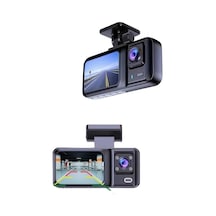 Dvr Araç İçi Kamera Ön Ve İç Kamera 2 İnç Ekranlı Çift Kamera 33916733