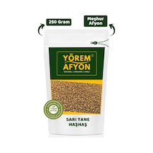Afyon Yöresinde Geleneksel Hamur İşlerinin Sırrı Saf Tane Sarı Haşhaş Papaver Somniferum 250gr.