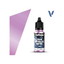 Vallejo 77108, 18 Ml. Amethyst Purple Light True Metallic Metal Maket Boyası Standart