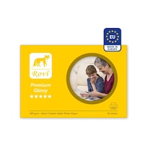 Premium Parlak Fotoğraf Kağıdı 300gsm 50yp 10x15