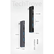 Type-c Hub Usb Çoklayıcı Usb 3.0 Usb 2.0 Type-c Çoklayıcı