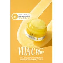 Leke Karşıtı C Vitamini İçerikli Uyku Maskesi Vita C Plus Spot Correcting Sleeping Pack Cream