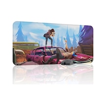 Life İs Strange Kaymaz Dikişli Kauçuk Oyuncu Mousepad V1 - 90x40 Xxl Gaming Mouse Pad Fare Altlığı
