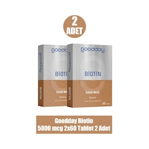Goodday Biotin 5000 Mcg 60 Tablet 2 Adet