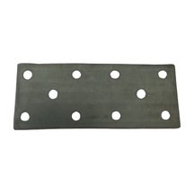 Cateksss Mobilya Dolap Bağlantı Sabitleme Düz Demir Gönye No:26 40x2x100 Mm - 38 Li Paket Gri