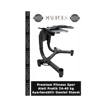 Premium Fitness Spor Aleti Pratik 24-40 Kg Ayarlanabilir Dambıl Standı