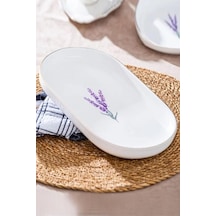 Acar Soft Royal Porselen Oval Tabak Gold Yaldızlı 27 Cm - Sct-05708