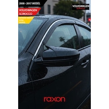 Volkswagen Scırocco 2008-2017 Batman & Yarasa Ayna Kapağı Parlak Piano Black Sport