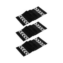 Sergeant 30x100 Cm %100 Pamuk 450 Gsm Siyah 3'lü Spor Havlusu F