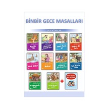 1.Sınıflar için Binbir Gece Masalları + Kitap Okuma Not Defteri