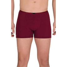 Erkek Modal Boxer Short Bordo 4488b Beden: S Standart