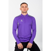 Hummel Otantik Antrenman Eşofman Üstü Mor