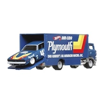 Premium Car Culture Transport Flf56-hrv38 '70 Plymouth Aar Cuda & Sakura Sprinter