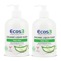 Ecos3 Organik Aloe Vera Sıvı Sabun 500 ML x 2