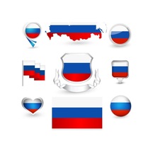 Rusya Sticker Set