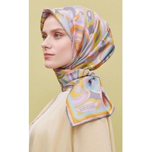 Armine Nostalji Sura İpek Eşarp 25ya9323d03 81 Çok Renkli