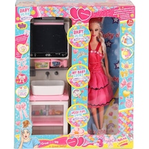Oyd-02390 Bebek Ve Aynalı Lavabo Oyun Seti Oyuncak