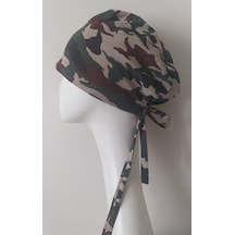 Gürcan Penye Bone Dört Mevsim Kamuflaj