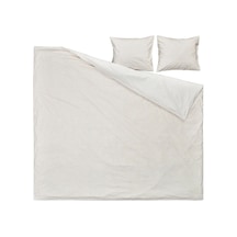 Ikea Bandknıppe Çift Kişilik Nevresim Takımı 220 X 240 Cm Beyaz - Bej Bej - Beyaz