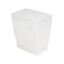 İdesign 64720eu Spa Rechteckiger Mülleimer, 11 Liter, Mattiert Belirtilmemiş