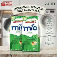 Mio Matik Beyazlar & Renkliler 9 Kg X 2 Adet
