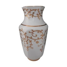 Kütahya Porselen Antik Vazo 25 cm Dekor No:3678 B.Altın