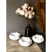 Bernami Mum Pinterest Lotus Çi Çeği Dekorati F Mumluk 3 Lü Set Diğer