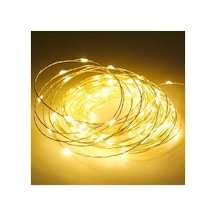 10 Metre Peri Led Ince Tel Pilli Dekoratif Led Işık Karışık