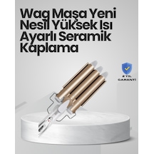 Bukle Saç Maşası Kolay Kullanım, Sağlıklı Bukleler Yüksek Isılı